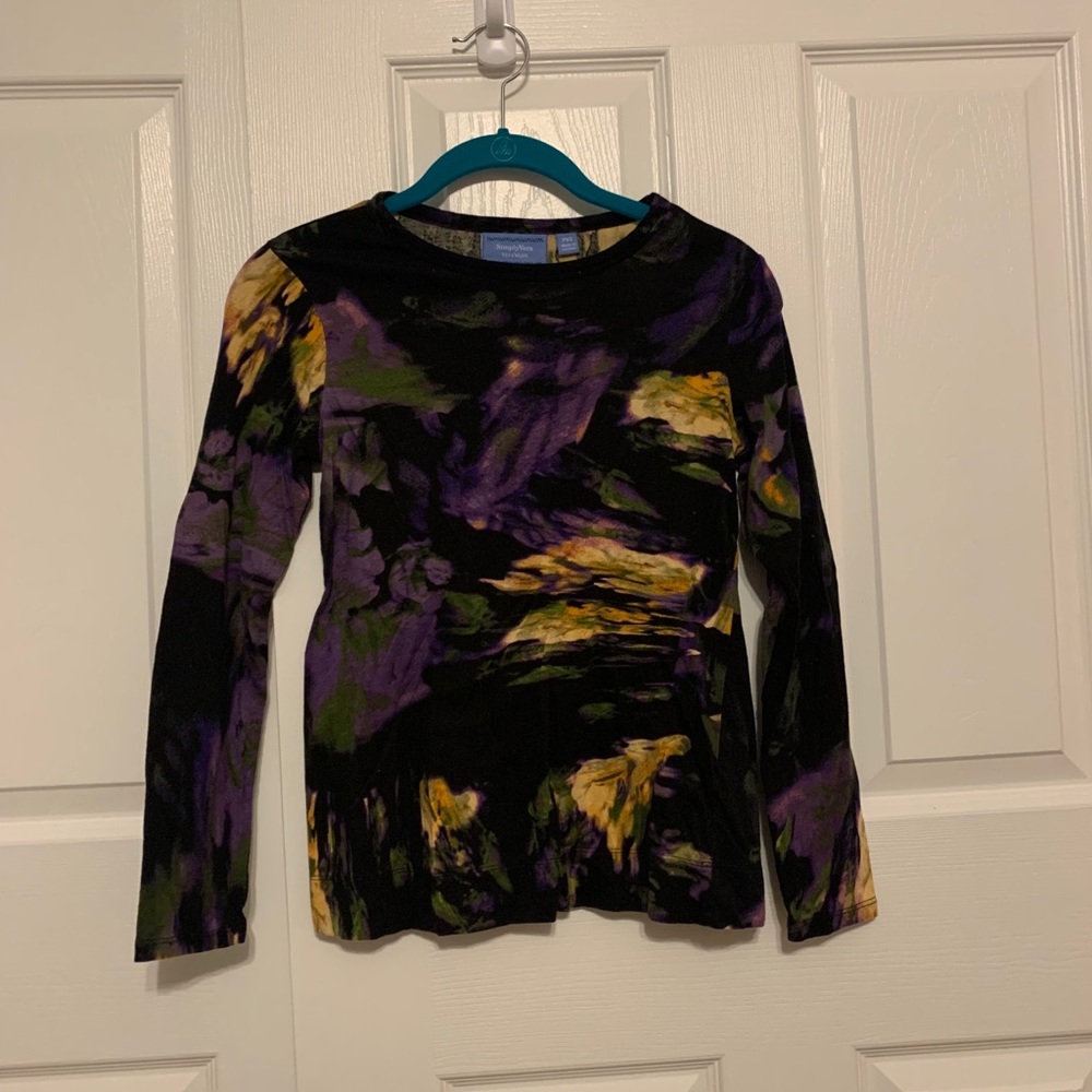 Simply Vera Vera Wang Printed Top